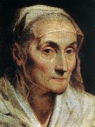 RENI, Guido, Portrait of an Old Womannm er